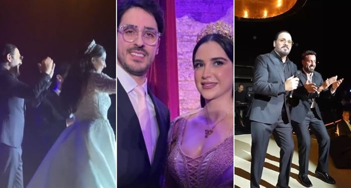 صابر الرباعي يحتفل بزفاف نجله إسلام بحضور نجوم الفن