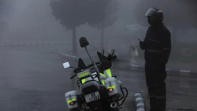 إصابات جراء انزلاقات .. والأمن يحذر السائقين
