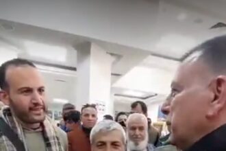 عاجل |بالفيديو شاهدوا الفراية مع السوريين عند معبر جابر