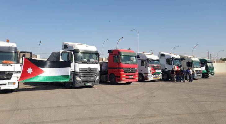 الأردن يدعم غزة بـ248 مليون دولار ويواصل إرسال آلاف الشاحنات الإغاثية
