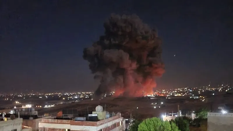 الجيش الإسرائيلي يقصف أهدافًا لحزب الله في لبنان