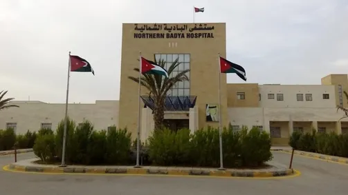 أبو السمن يتفقد أعمال صيانة مستشفى البادية الشمالية