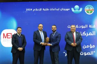 طلبة إعلام الشرق الأوسط يتصدرون مهرجان إبداعات 2024