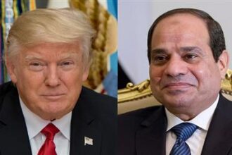 مصر تنفي اتصالًا هاتفيًا بين السيسي وترامب بشأن غزة
