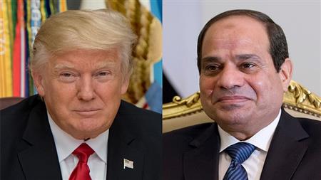 مصر تنفي اتصالًا هاتفيًا بين السيسي وترامب بشأن غزة