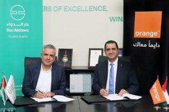 شراكة استراتيجية بين أورنج الأردن ودار الدواء للتنمية والاستثمار