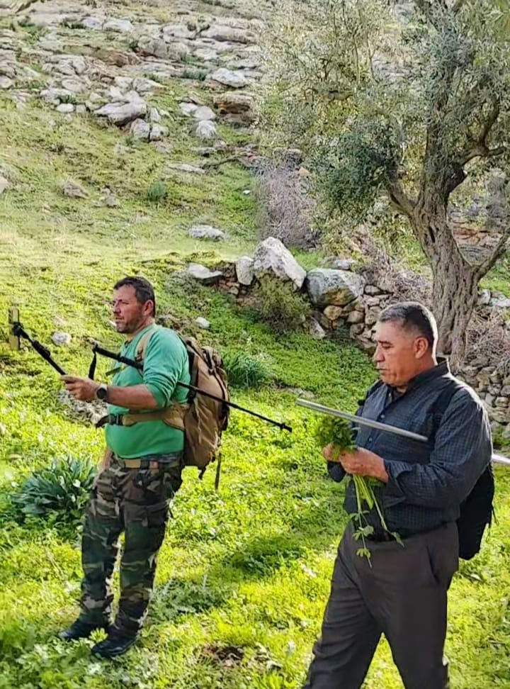 جولة تفقدية ومسير لأعضاء منتدى حلاوة الثقافي وجمعية وادي زقيق السياحية