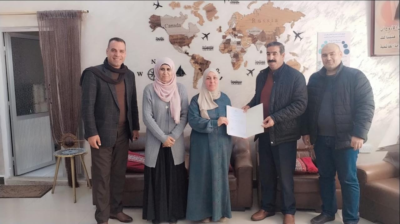 تربية المزار تنفذ " مبادرة " جدارية العالم والاردن