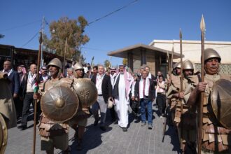 احتفال تربوي برعاية عزمي محافظة بمناسبة عيد ميلاد جلالة الملك