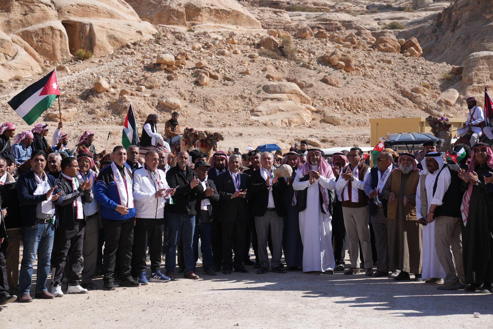 احتفال تربوي برعاية عزمي محافظة بمناسبة عيد ميلاد جلالة الملك