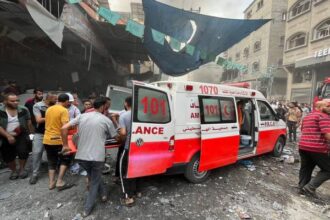 الهلال الأحمر الفلسطيني يستعد لمواجهة تداعيات العدوان الإسرائيلي في غزة