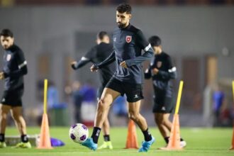 منتخب النشامى يبدأ أولى الحصص التدريبية بالدوحة