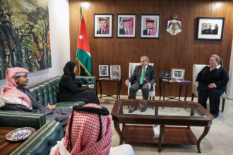 حسان يستقبل وزيرة الدولة القطرية للتعاون الدولي لتعزيز التعاون الأردني القطري لدعم غزة