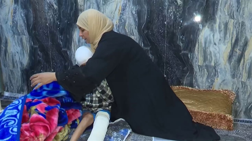 كابل كهربائي يسقط على طفل ويقلب حياته رأساً على عقب في بغداد