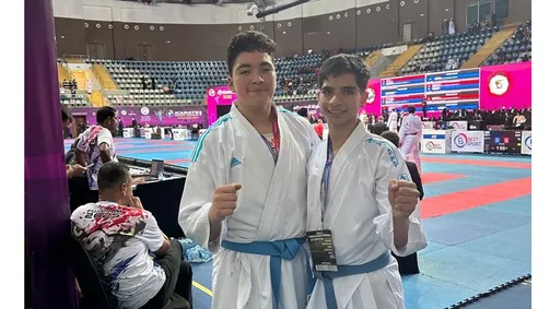 المنتخب الوطني للكراتيه يحقق ميداليتين برونزيتين في الدوري العالمي بالفجيرة