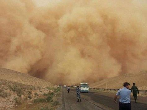 دفاع مدني معان يعلن استجابة لحالات ضيق التنفس بسبب الغبار الكثيف