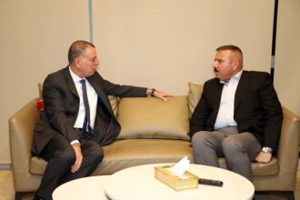 الفراية يستقبل وزير الداخلية الكويتي في عمان