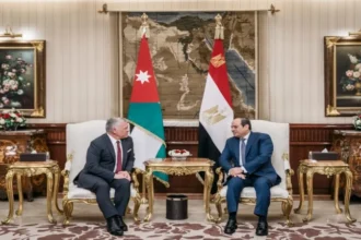 عاجل | الملك والسيسي يؤكدان إدامة التنسيق الوثيق حيال التطورات في المنطقة
