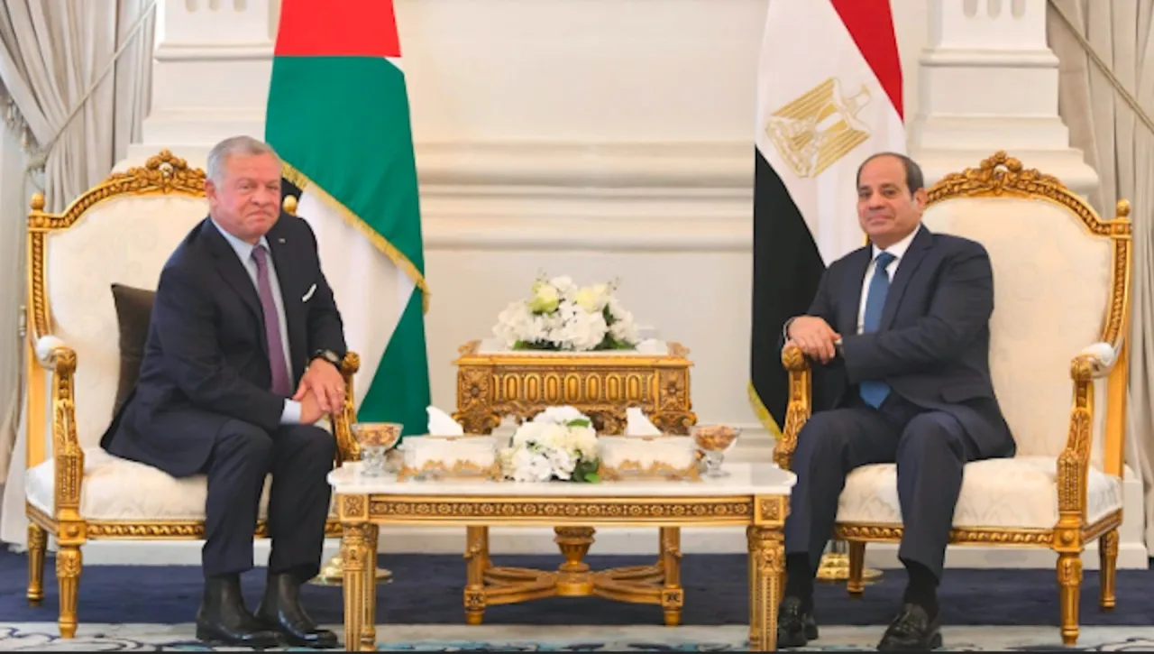 الملك يبحث مع السيسي تطورات الأوضاع في فلسطين والتنسيق العربي المشترك