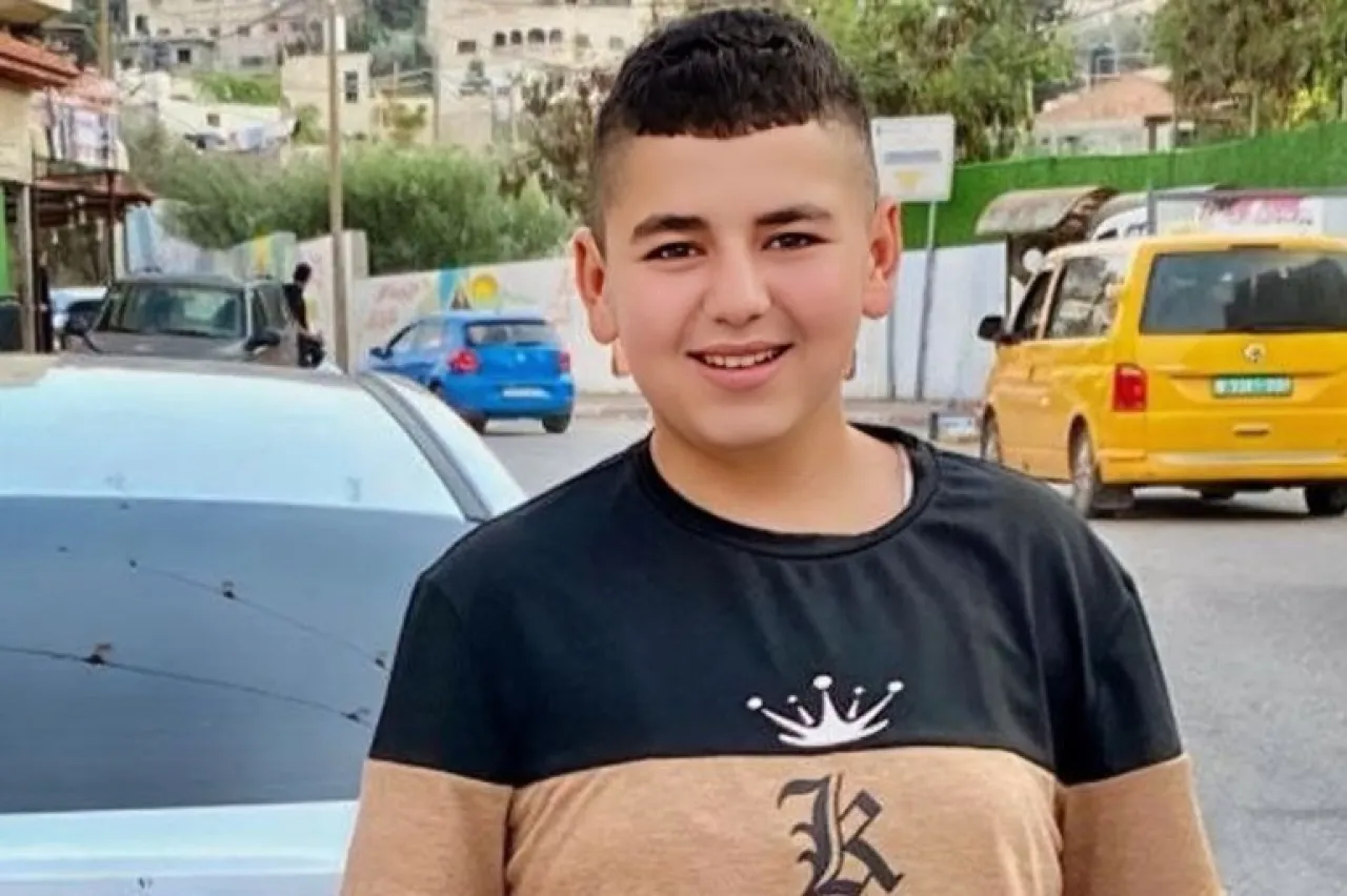 استشهاد الطفل ضياء سباعنة متأثراً بإصابته في قصف إسرائيلي بجنين