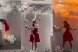 مأساة في عيد ميلاد مؤثرة فيتنامية ..انفجار مفاجئ يغير حياتها ( فيديو)