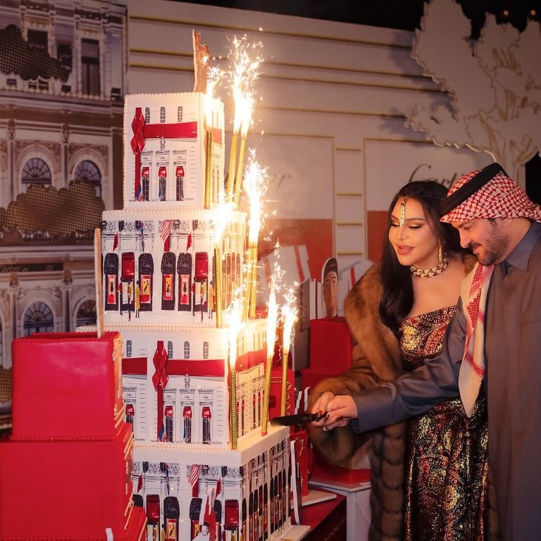 أحلام تحتفل بعيد ميلادها وتكشف عن علاقتها القوية بزوجها