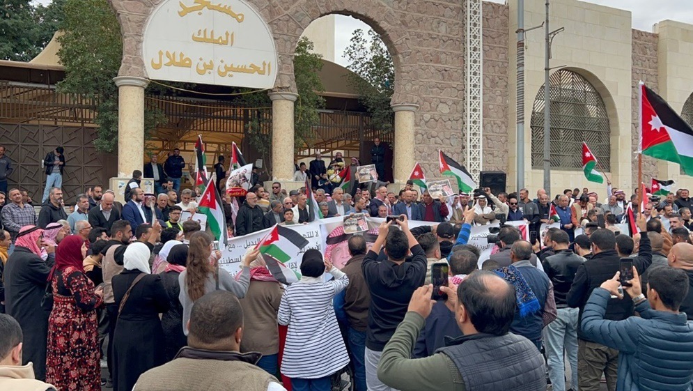 العقبة تؤكد وقوفها خلف الملك في رفض التهجير