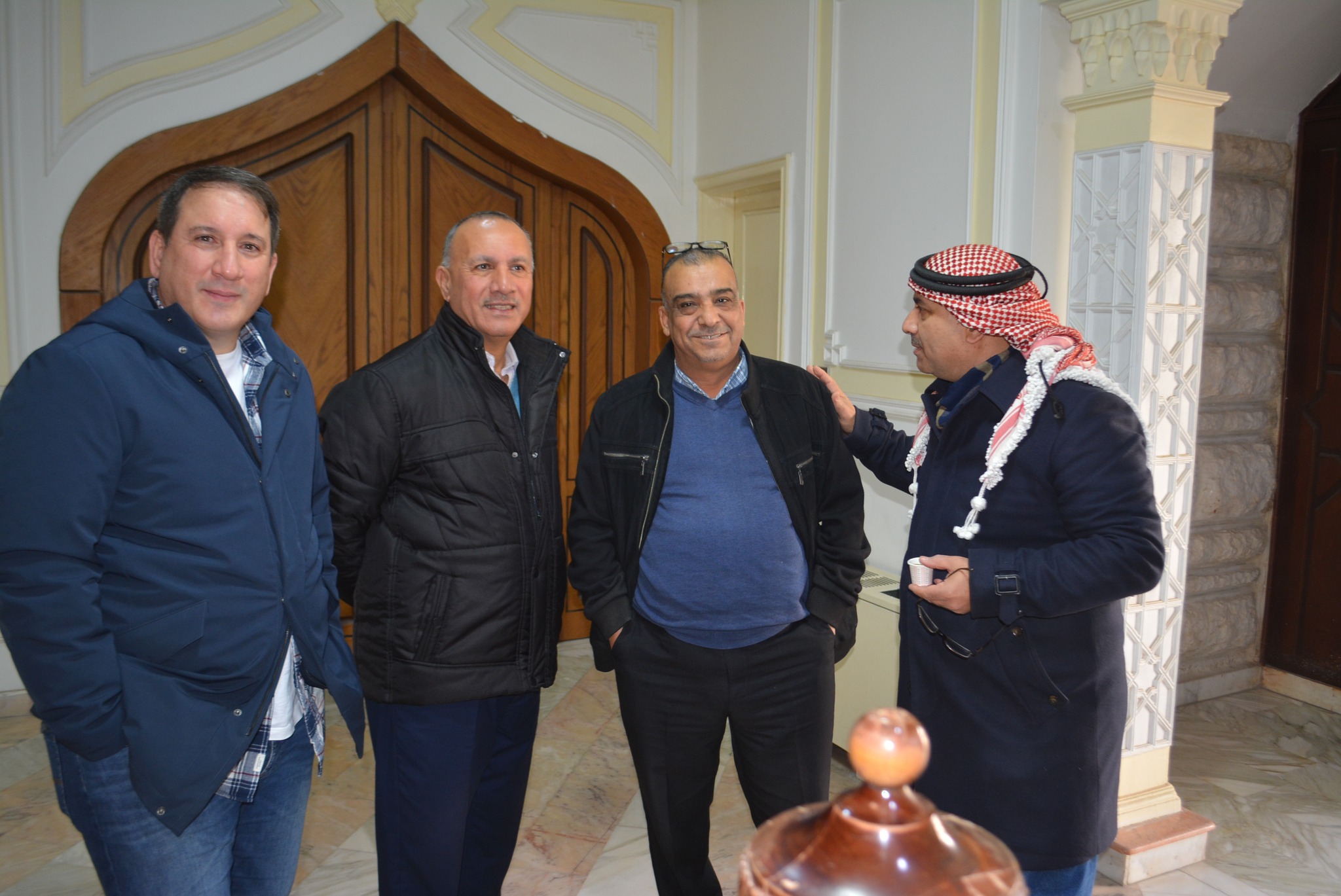 الصحفيون يعتصمون امام نقابتهم رفضا للتهجير ويؤكدون تمسكهم بلاءات الملك