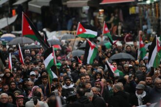 مسيرات حاشدة في إربد دعمًا لفلسطين
