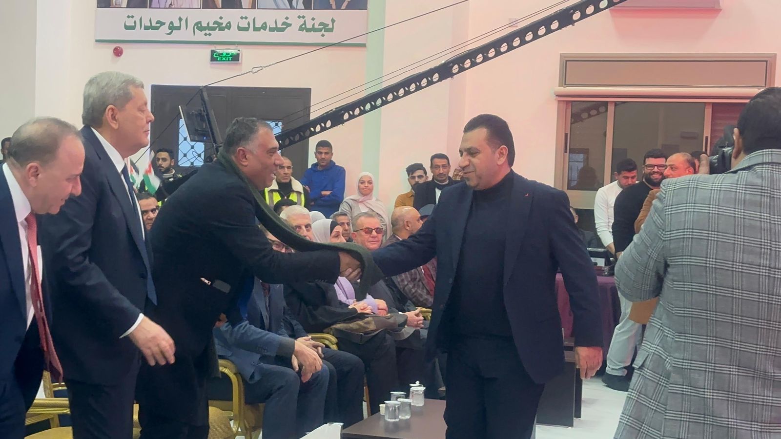 النائب المهندس سليمان السعود يشارك في حفل دائرة الشؤون الفلسطينية بمناسبة عيد ميلاد جلالة الملك