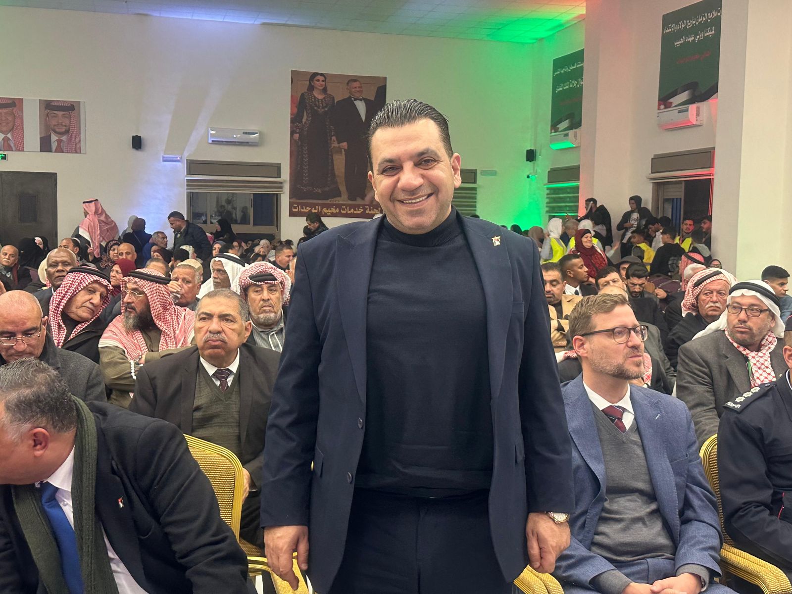 النائب المهندس سليمان السعود يشارك في حفل دائرة الشؤون الفلسطينية بمناسبة عيد ميلاد جلالة الملك