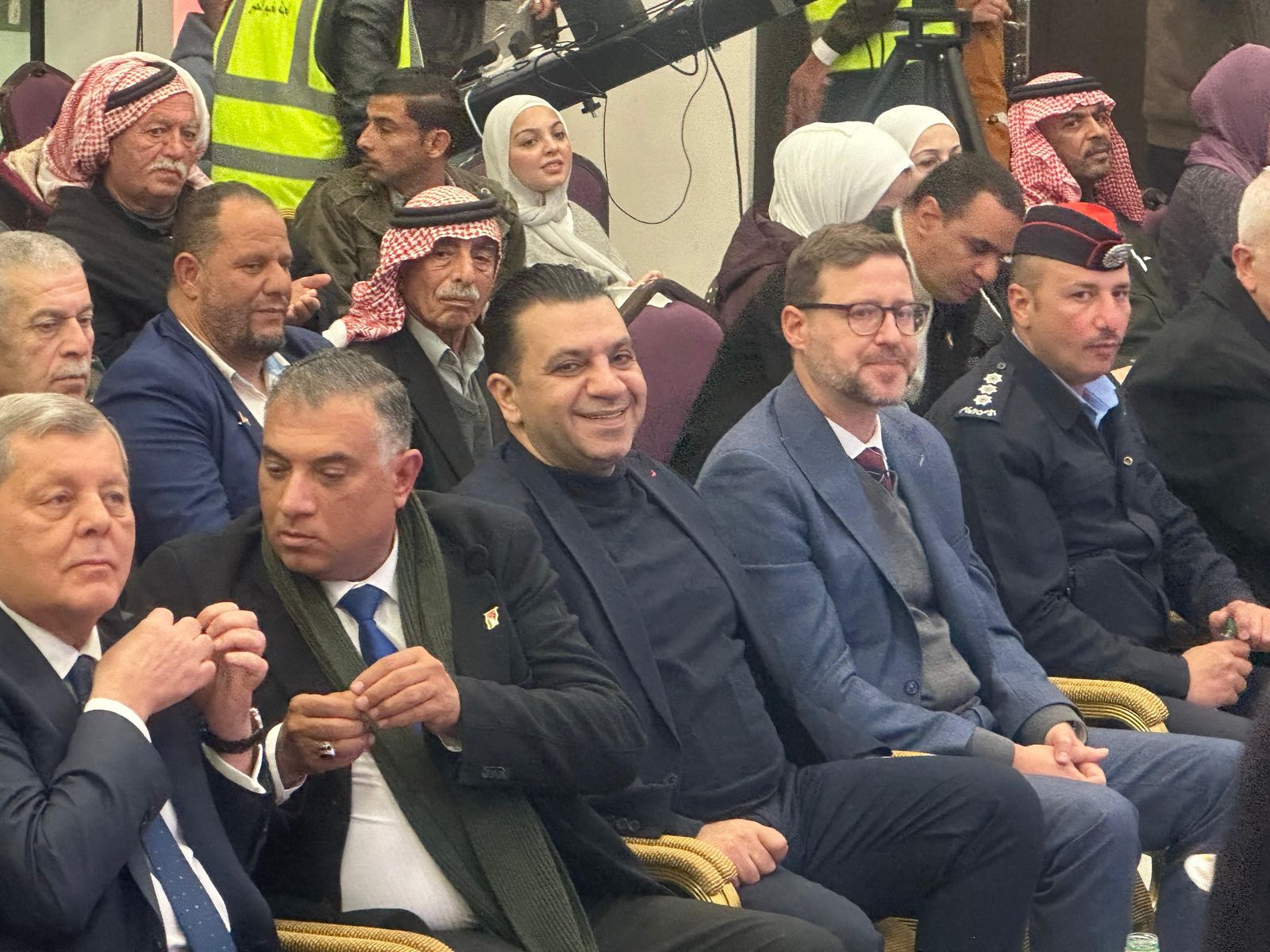 النائب المهندس سليمان السعود يشارك في حفل دائرة الشؤون الفلسطينية بمناسبة عيد ميلاد جلالة الملك