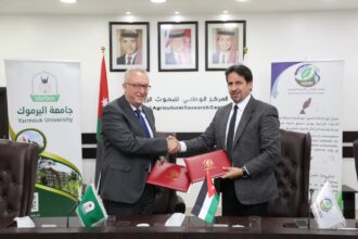 تعاون بين البحوث الزراعية وجامعة اليرموك في مجالات البحث العلمي وبناء القدرات