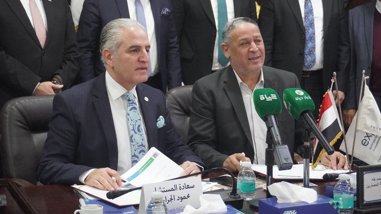 المؤتمر الصحفي للاعلان عن فعاليات المعرض العربي الدولي للاثاث والمفروشات والصناعات الخشبيه