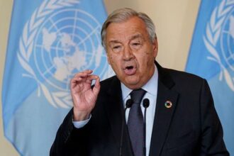 غوتيريش: تحقيق حقوق الفلسطينيين بعيد المنال وحل الدولتين هو السبيل الوحيد للسلام