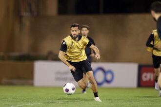 الأمير علي يتابع تدريب المنتخب الوطني استعدادا لمباراتي فلسطين وكوريا الجنوبية