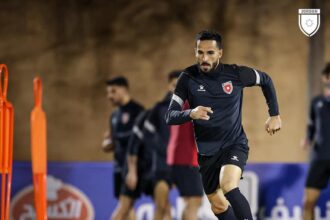 المنتخب الوطني لكرة القدم يلتقي نظيره الفلسطيني غداً