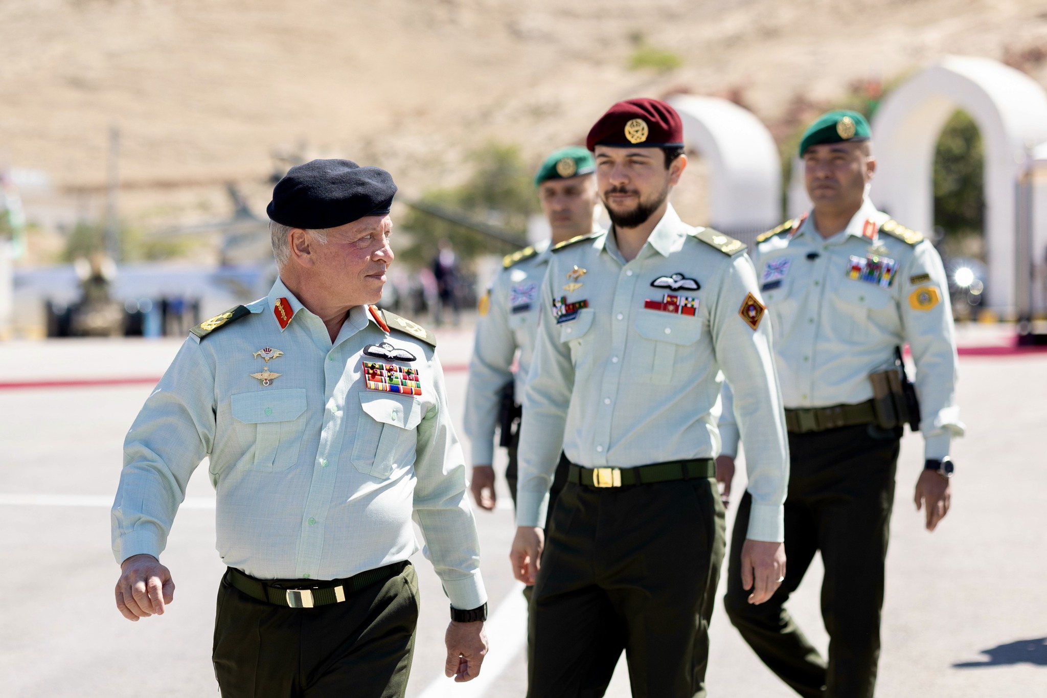 الملك يرعى احتفال القوات المسلحة بموقع الصرح التذكاري لشهداء الكرامة