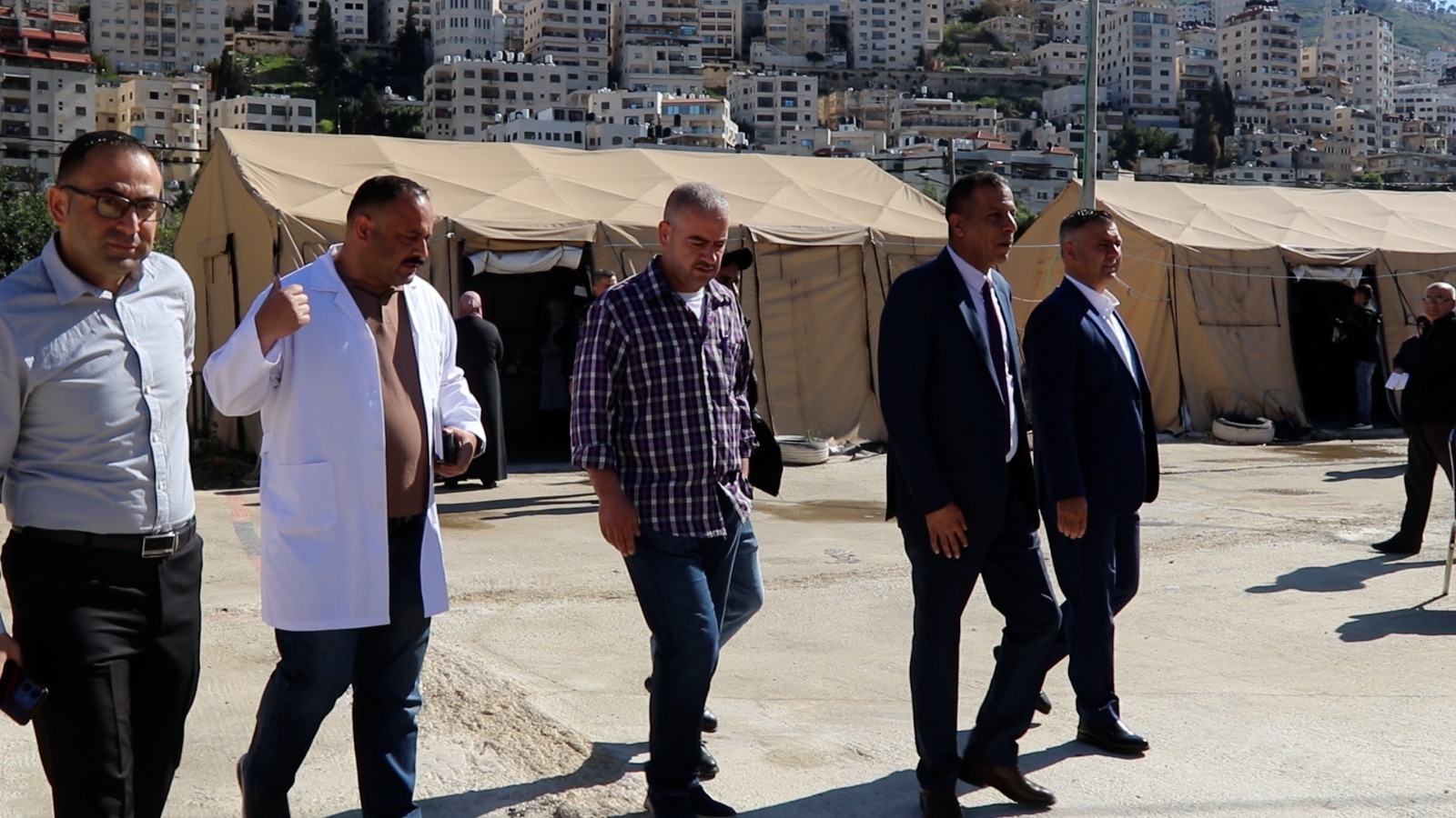 المستشفى الميداني الأردني نابلس/6 يباشر استقبال المرضى وتقديم خدمات طبية شاملة