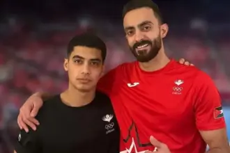 أبو السعود والخالدي يتأهلان إلى نهائي كأس العالم للجمباز