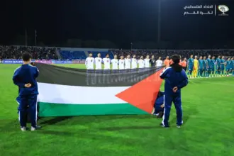 عاجل|| أسود الرافدين يتعثرون.. ريمونتادا فلسطينية تفرض التعادل