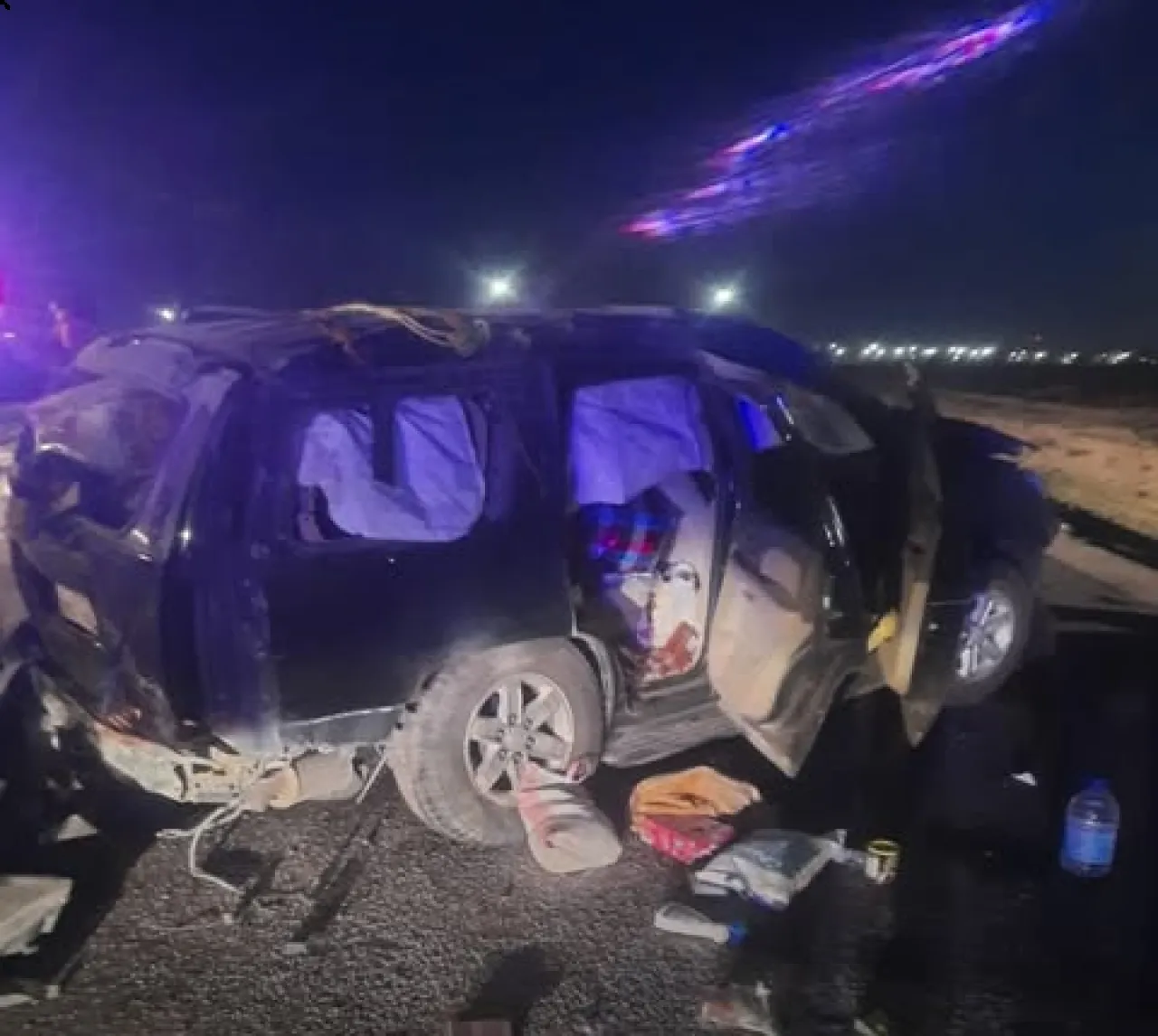 الأردن .. 6 إصابات بحادث تصادم مروع في المفرق