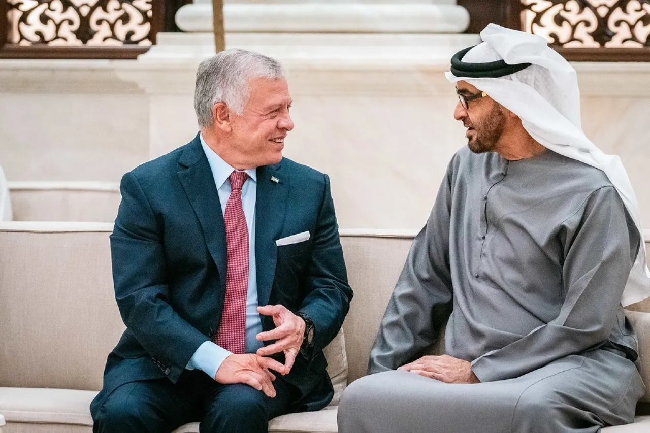 الملك يتلقى اتصالا من الرئيس الإماراتي للتهنئة بمناسبة قرب حلول عيد الفطر