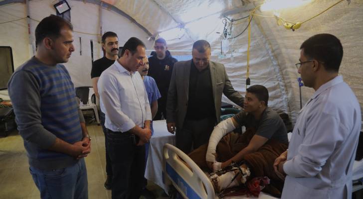 المستشفيات الميدانية الأردنية تواصل عملها خلال عيد الفطر في شمال وجنوب قطاع غزة ومدينة نابلس