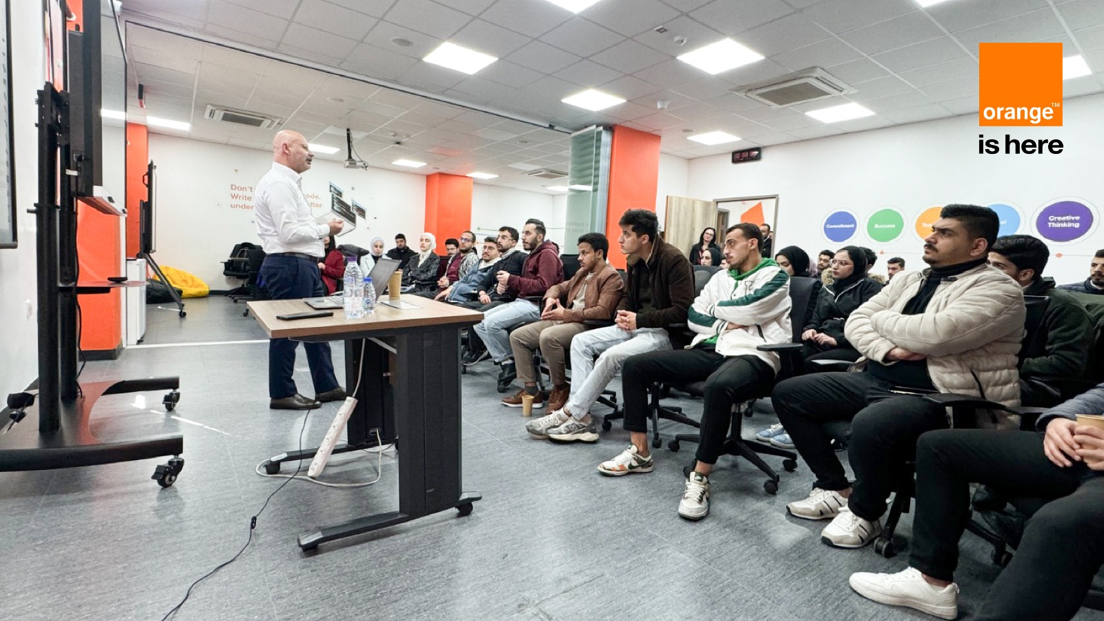 Orange Jordan Fosters Entrepreneurial Skills of Coding Academy Students through Specialized Workshop