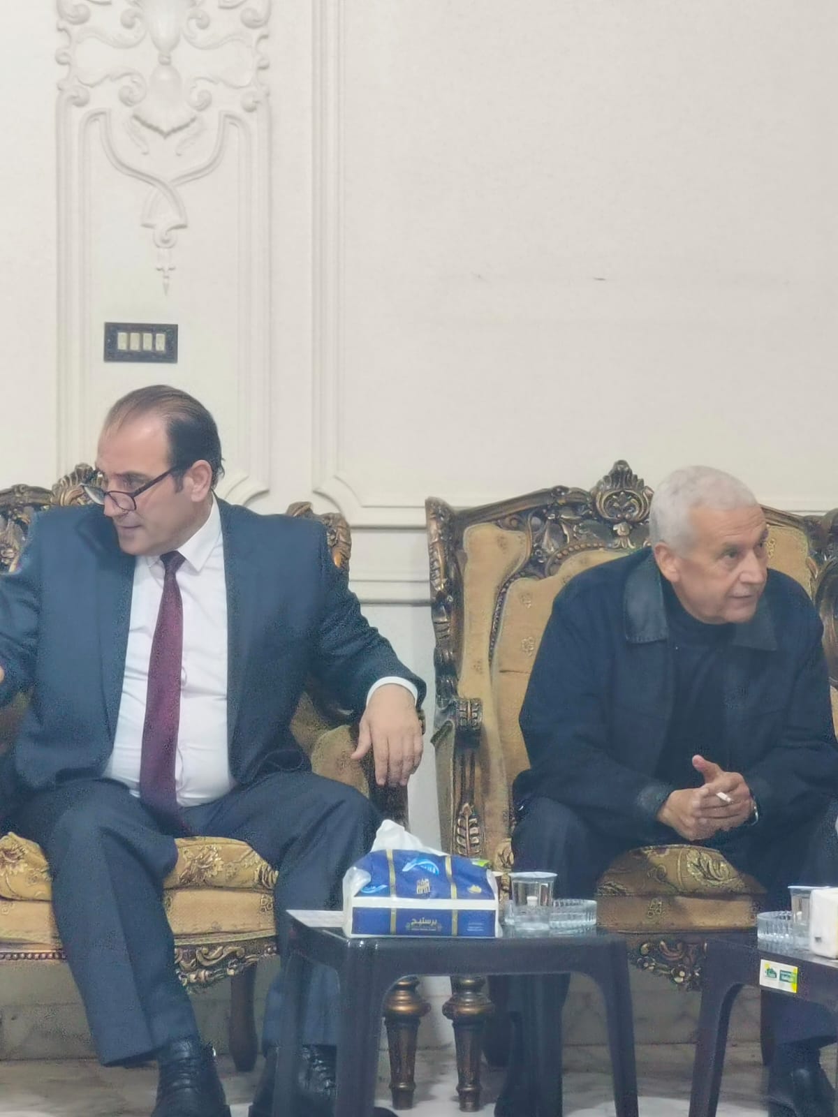 الصفدي يزور مقر قائمة العمل والإنجاز لانتخابات نقابة مقاولي الإنشاءات