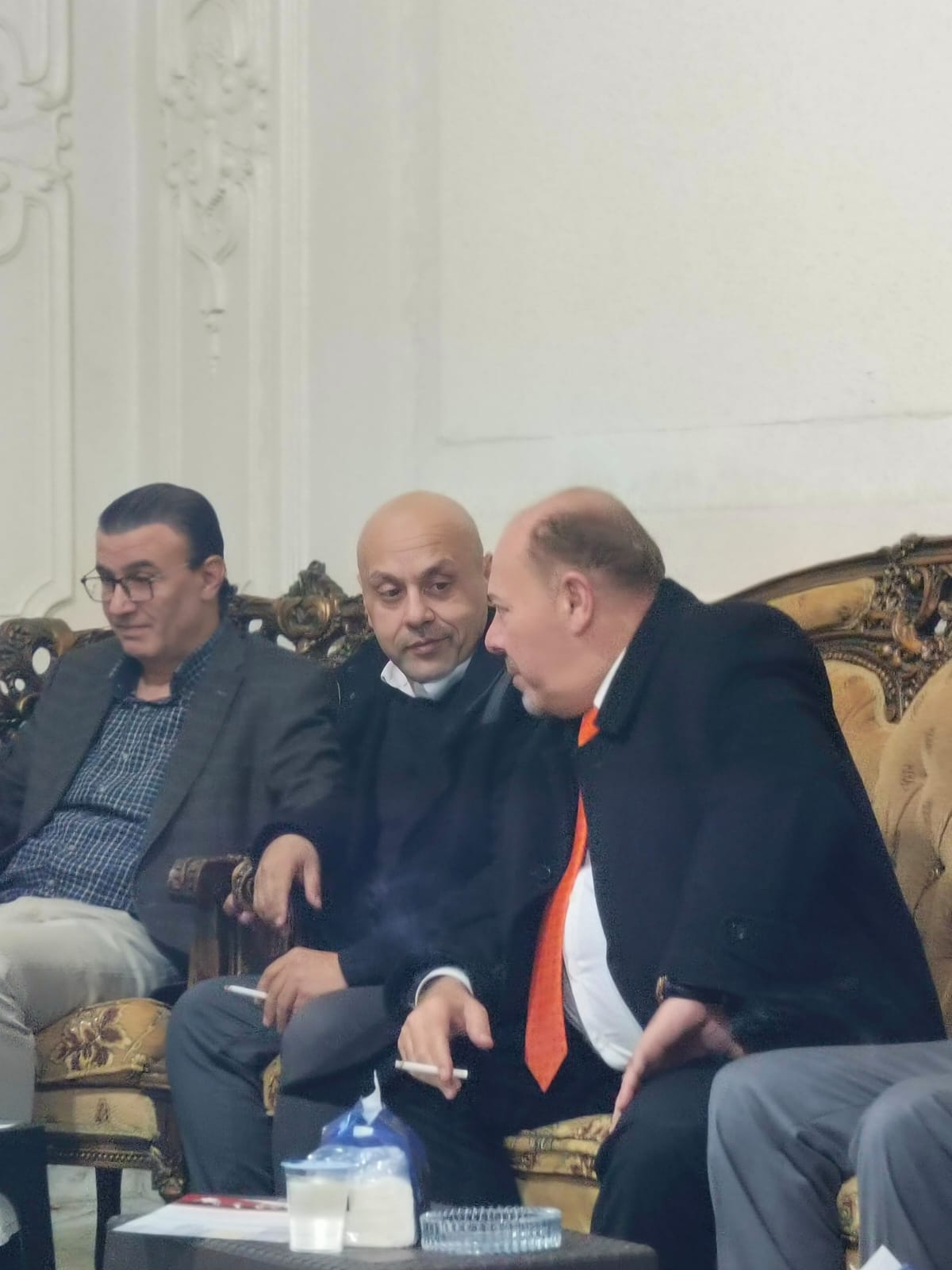 الصفدي يزور مقر قائمة العمل والإنجاز لانتخابات نقابة مقاولي الإنشاءات