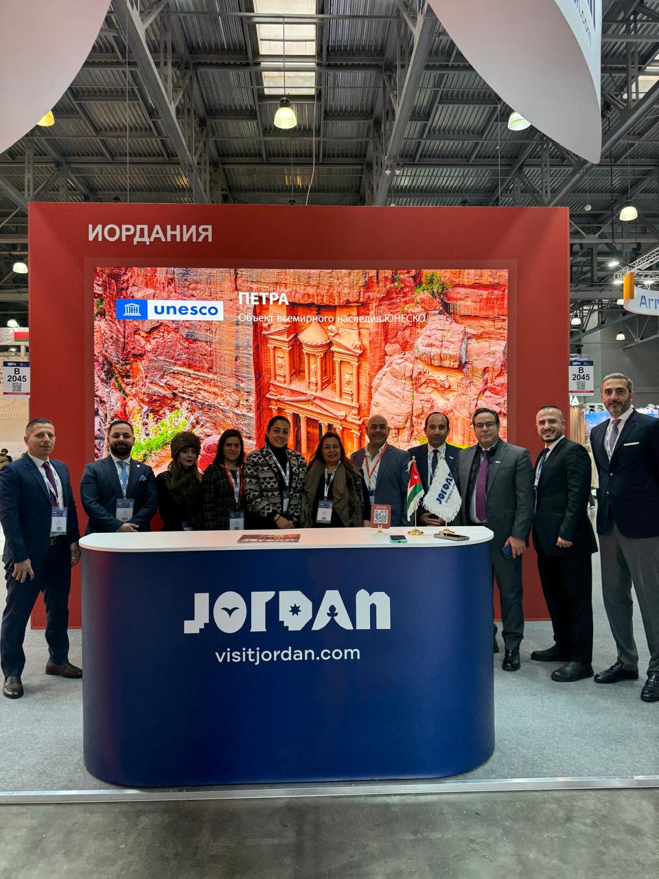 Jordan Tourism Board Wraps Up Successful Participation at MITT Travel Exhibition in Moscow