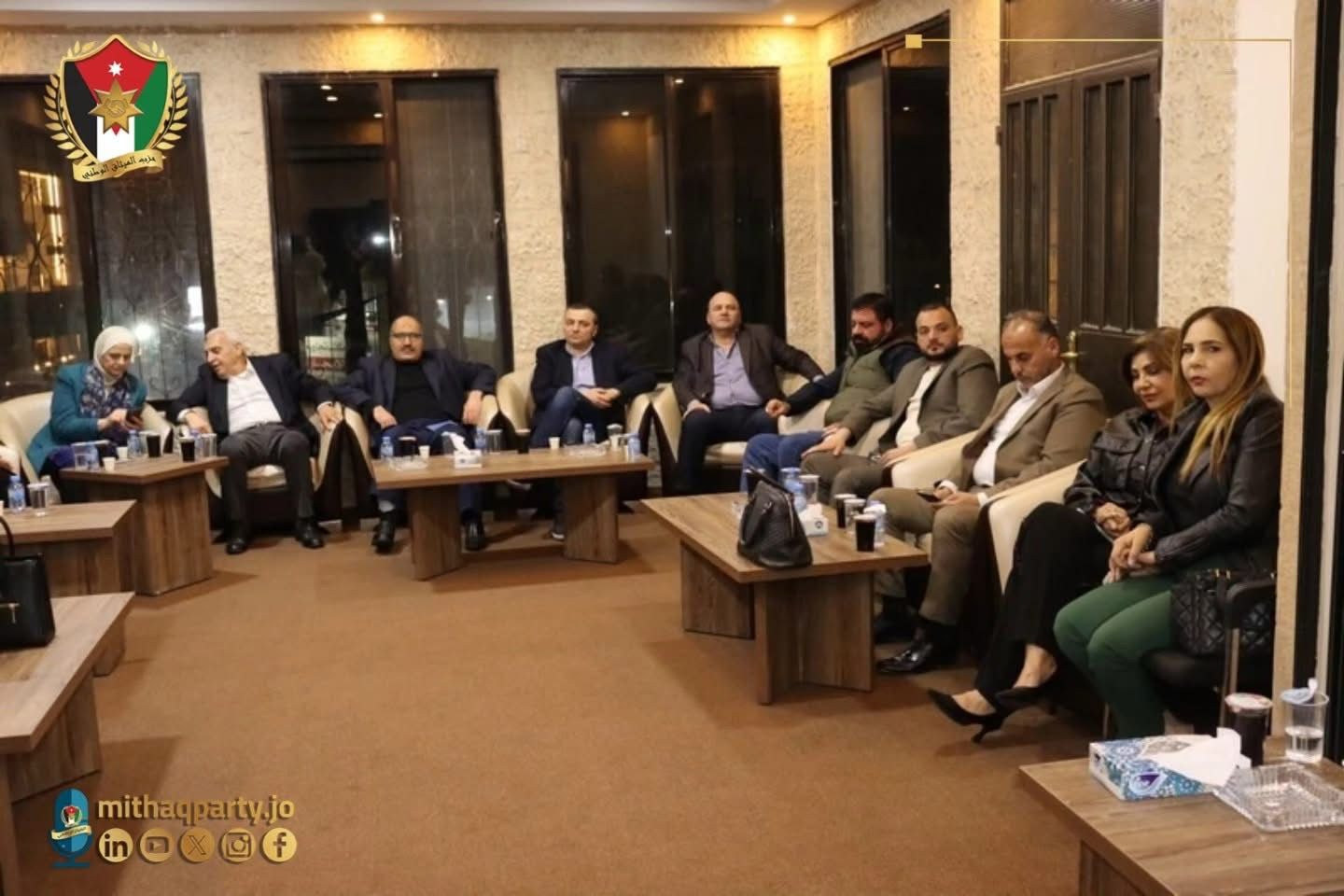 الميثاق الوطني : يعقد أمسية رمضانية للإعلاميين