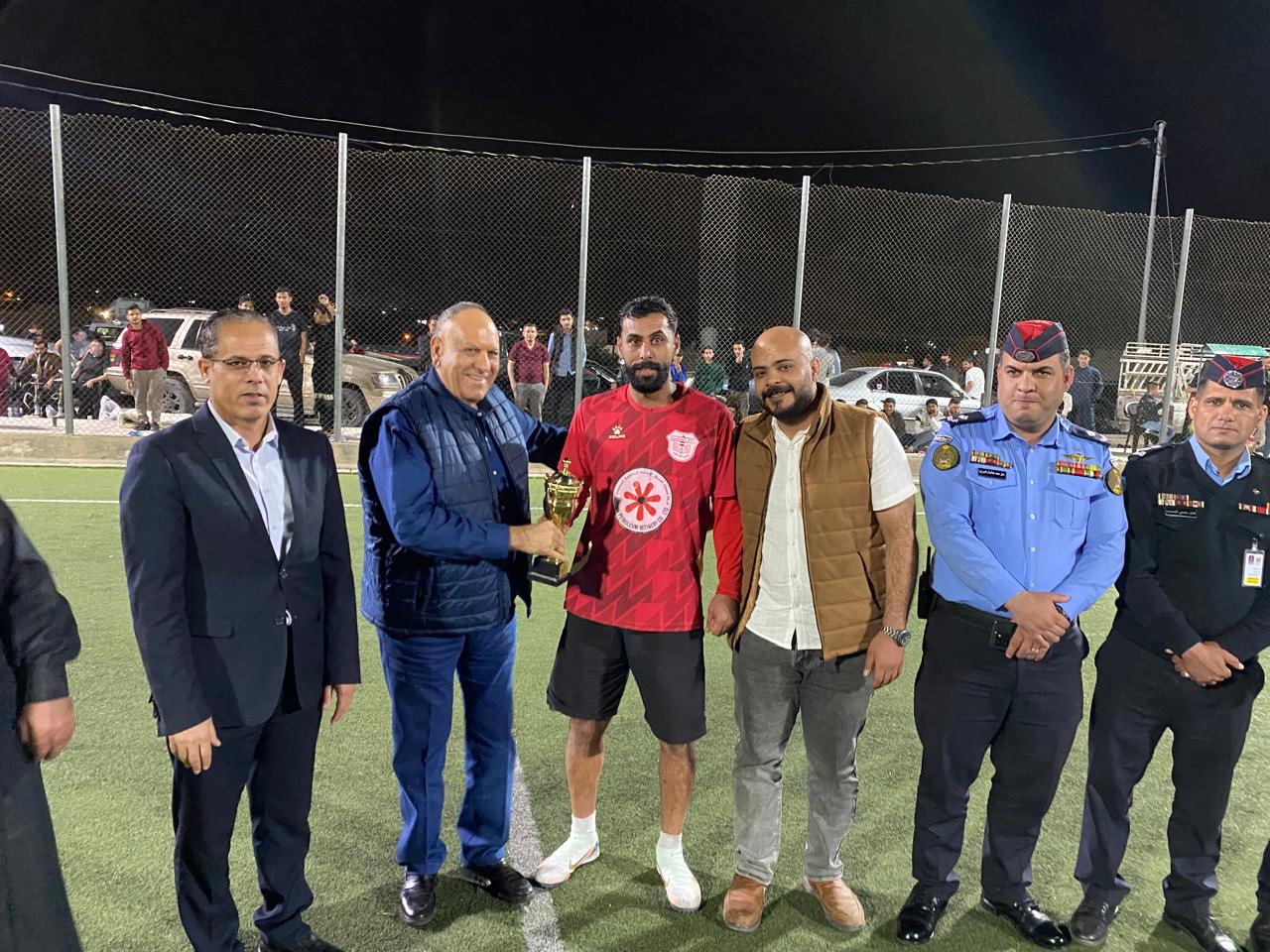 القنصل البجالي يتوج فريق شباب العالية ببطولة القائد الرمضانية لنادي شباب مليح